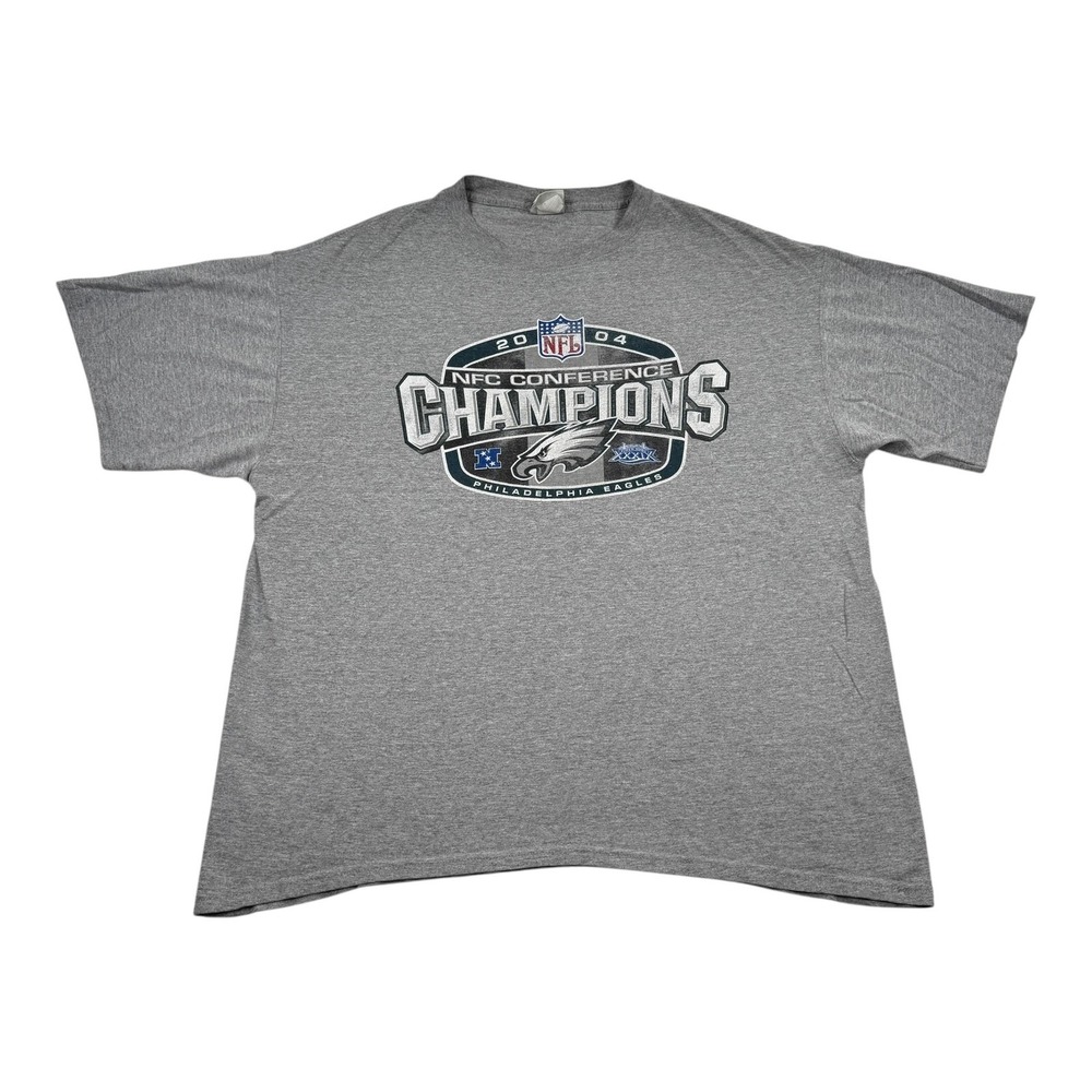 Vintage Philadelphia Eagles Shirt Mens XL NFL Football 2004 NFC Champions 2000s